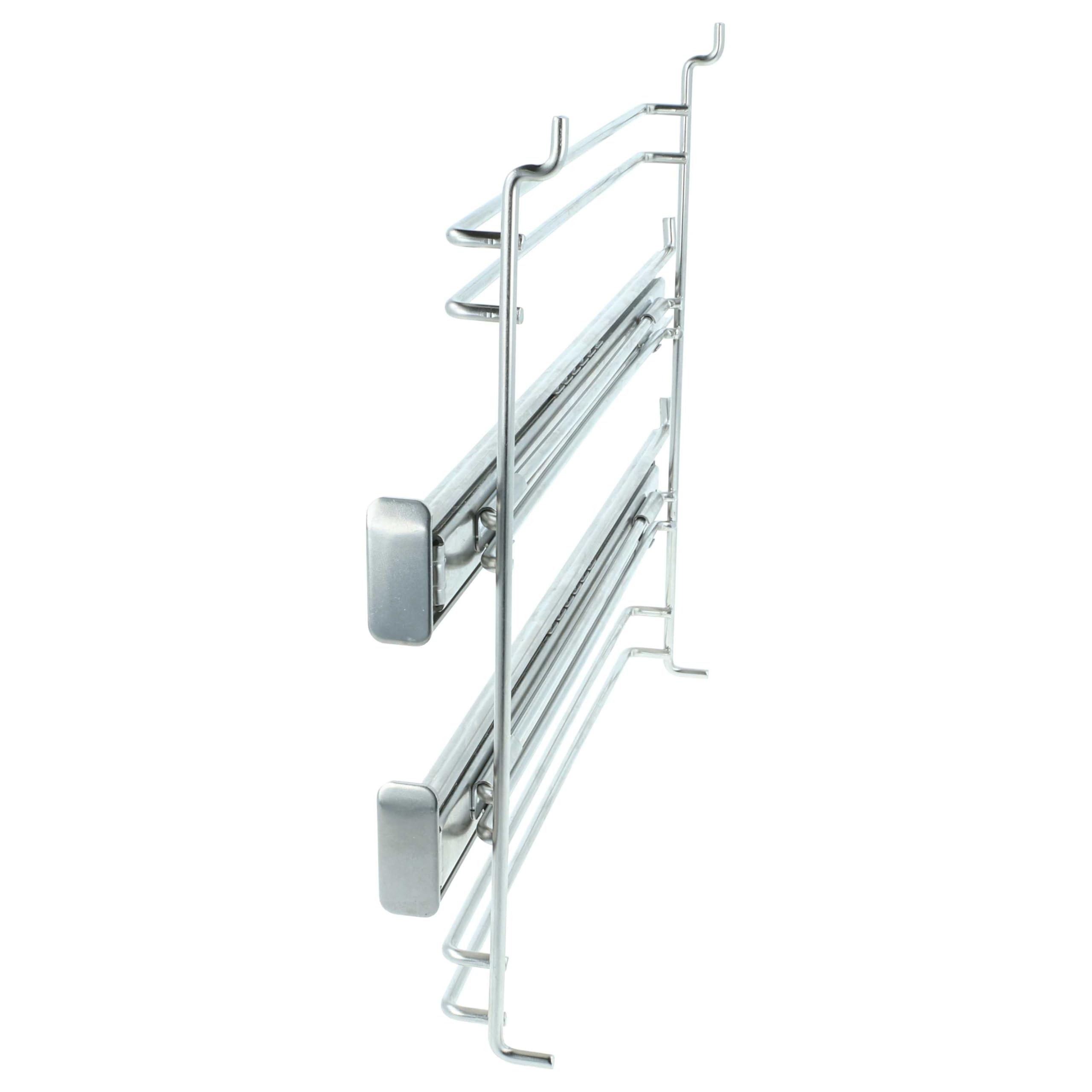 vhbw Teleskopowy wysuw zamienny do Gorenje 640248 | AC103 do piekarników - 2 pary szyn, lewa i prawa, 23,5 x 27,5 x 3,5 cm