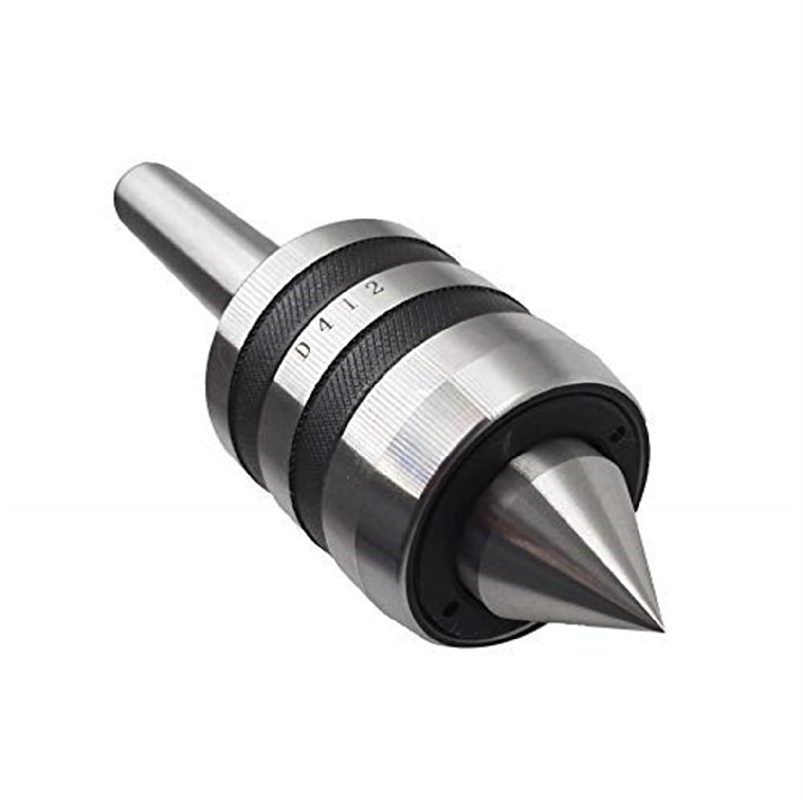 MT2 Medium Duty Live Center 60 Degree Live Tailstock Center Fit for CNC Lathes, Ordinary Manual Lathes and High-Speed Lathes