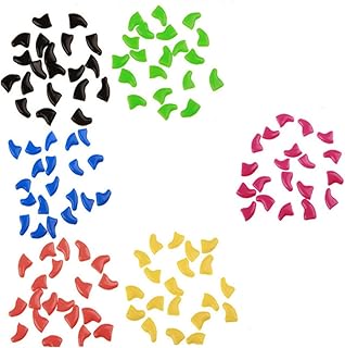 iplusmile 120 Pçs Capas De Capas De Garra De Gato Capas De Unhas De Gato Envoltórios De Unhas De Gato Aparadores De Unhas De Gato Capas De Garra De Gato Capas De De Cachorro De