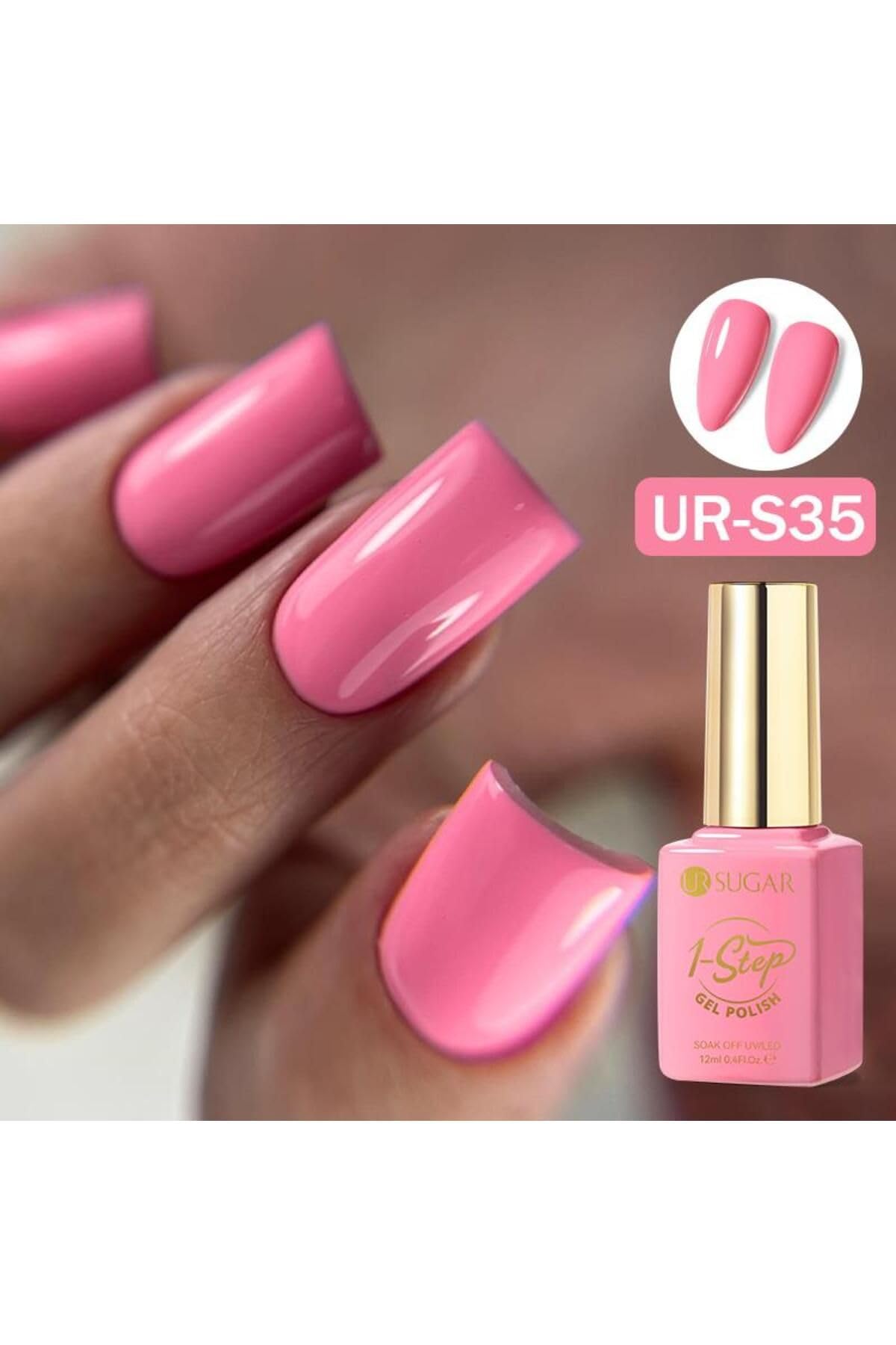 Ursugar 12 Ml 3In1 Kalıcı Oje Ur-S35 (60018) 6148