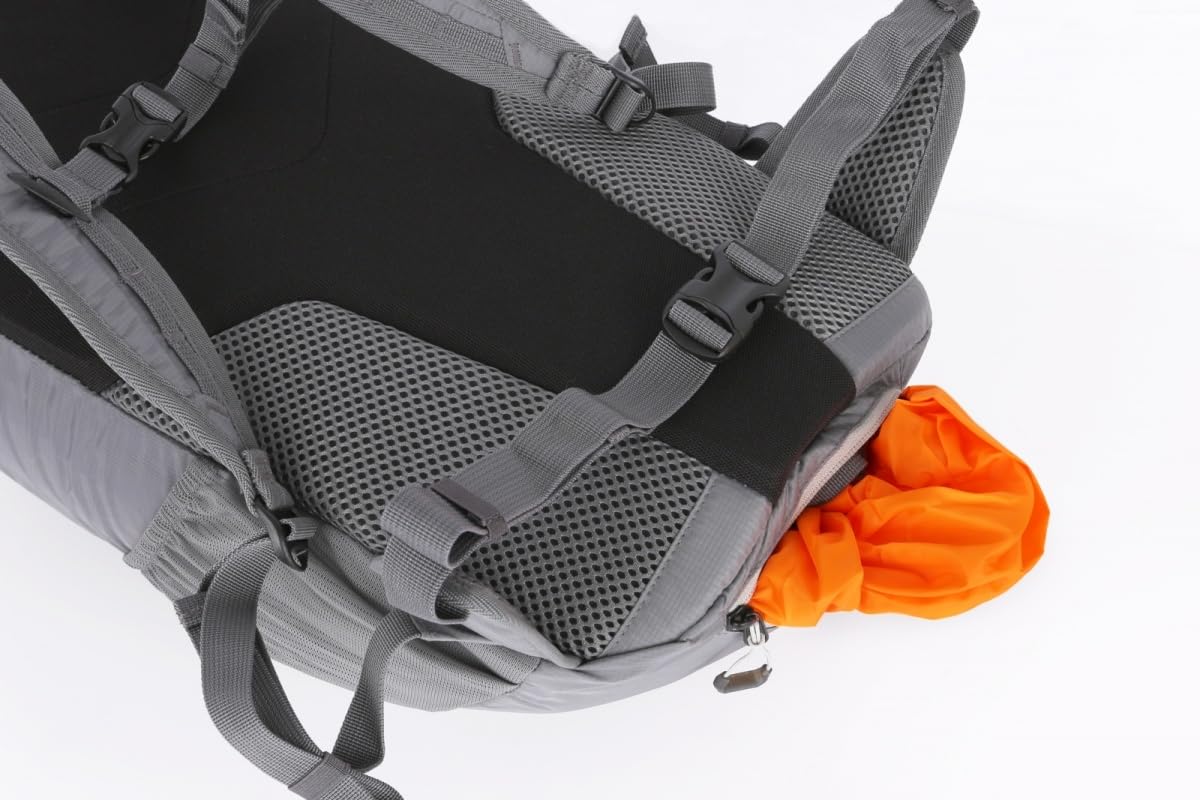 Husky Zaino da bicicletta da 20 l, leggero, robusto e impermeabile, con molto spazio, sistema di comfort e copertura antipioggia per ciclismo, trekking, escursionismo e viaggi