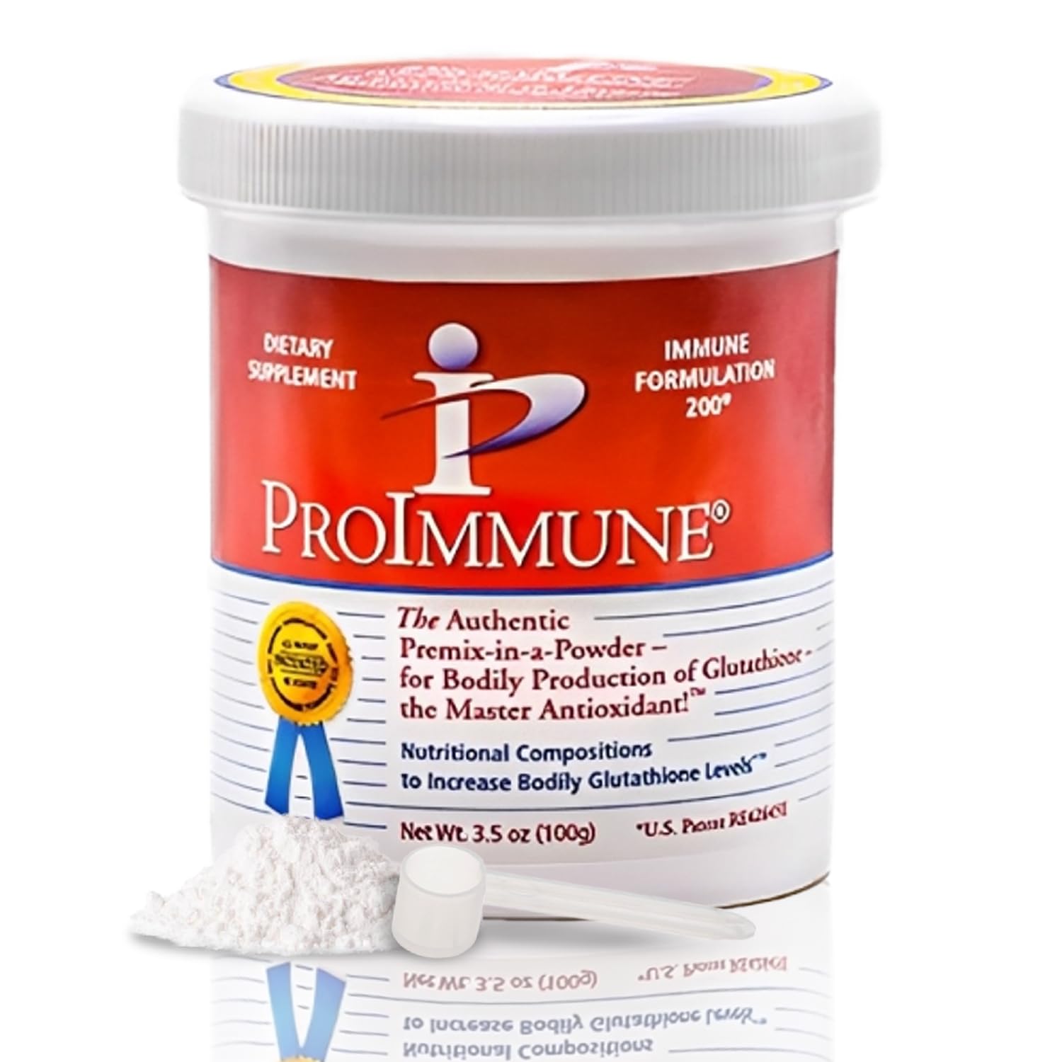 Immune Formulation 200 2 Month Supply of Glutathione, Authentic Pre-Mix in-a-Powder for Bodily Production of Glutathione. Nutritional Compositions to Increase Bodily Glutathione Levels