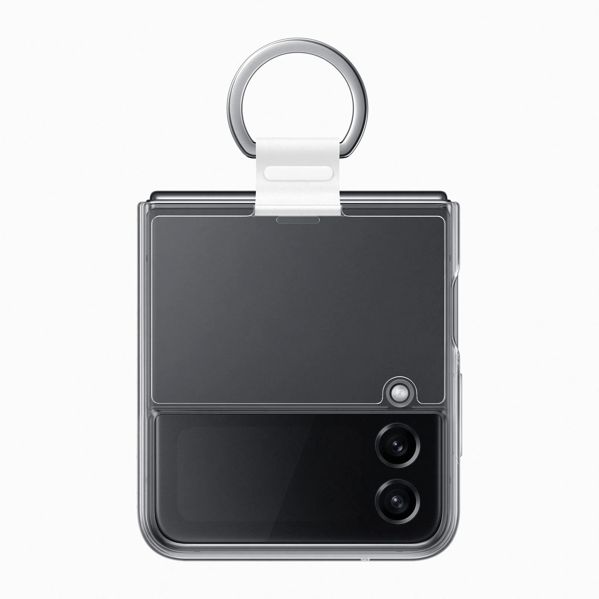 SAMSUNGFlip 4 Clear Cover with Ring Transparent, EF-OF721CTEGWW