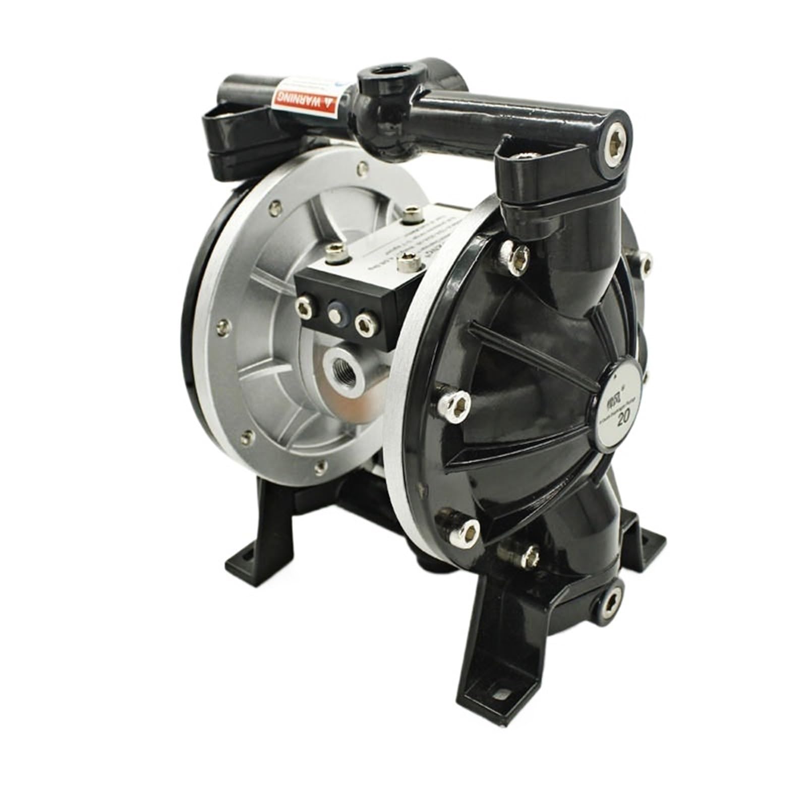 CUDTAPI Diaphragm Pump, Paint Spray Booster, Acid Alkali Resistant Pneumatic, Single(A-20)