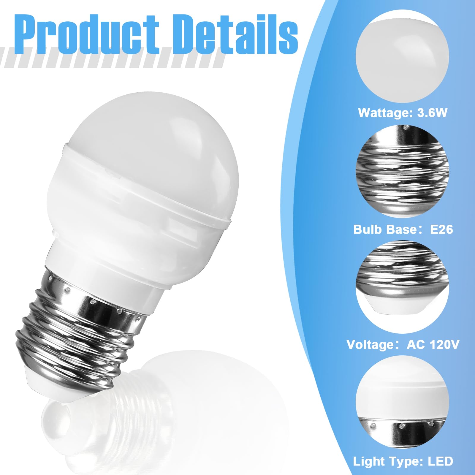 Fridge LED Bulb LED Refrigerator Light Bulb Replacement - Compatible With  Whirlpool, Maytag, Amana \u0026 More - W11043014 Whirlpool Maytag Lights, image size:1600x1600