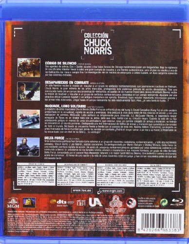 Colección Chuck Norris Blu-Ray con 4 películas de acción clásicas 3