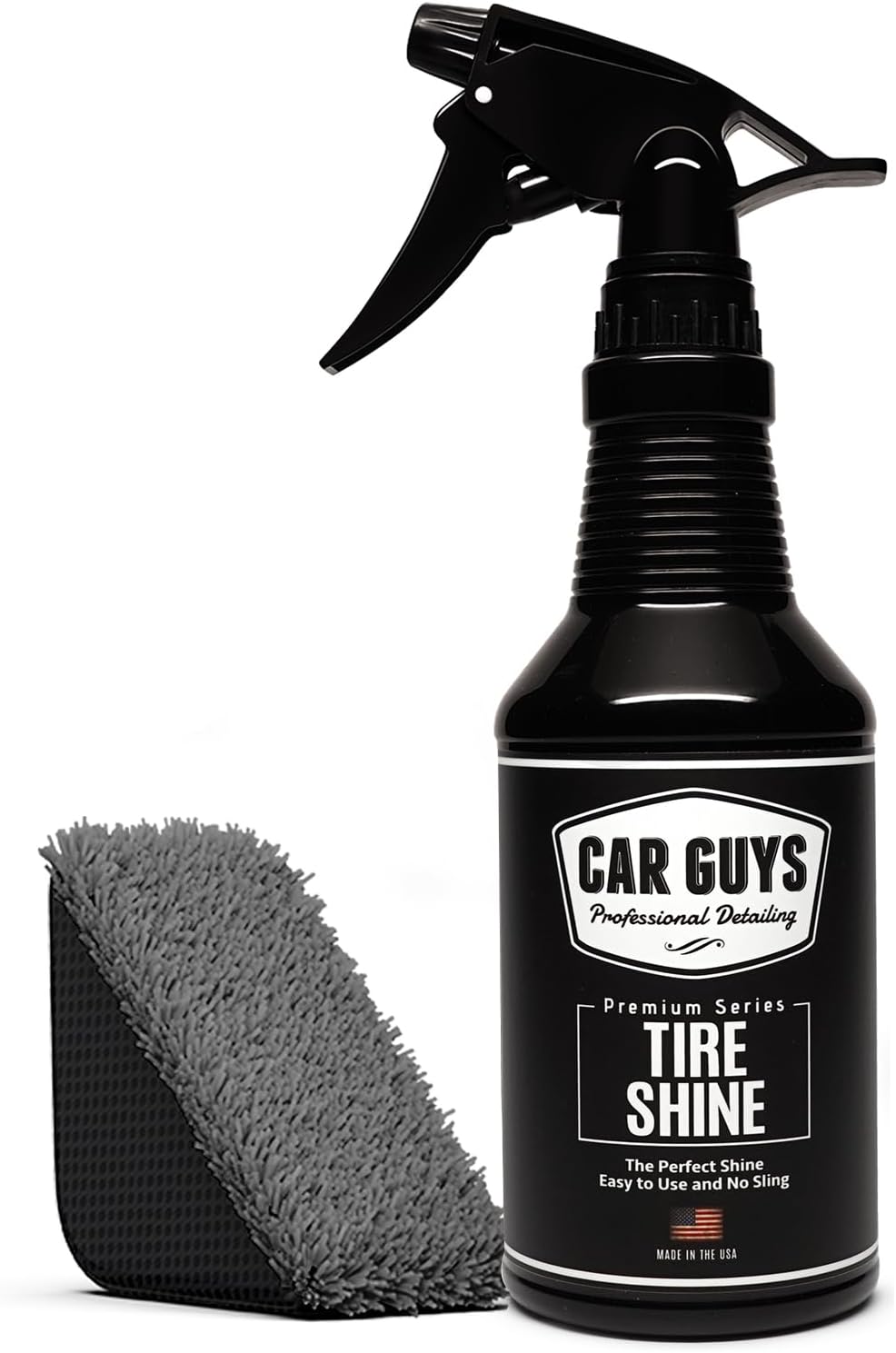CAR GUYS Tire Shine Spray | High Gloss