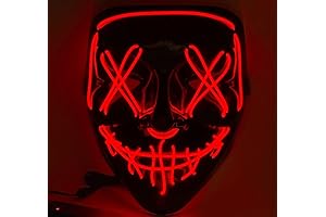 Eerie Purge Mask LED Light up Mask
