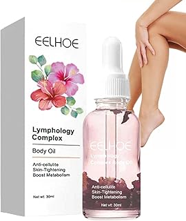 Massagem Linfática,Óleo Corporal Natural para Massagem Linfática - 30ml óleo corporal acalma os músculos Massagem para firmar a pele Óleos essenciais relaxam os músculos Naixue