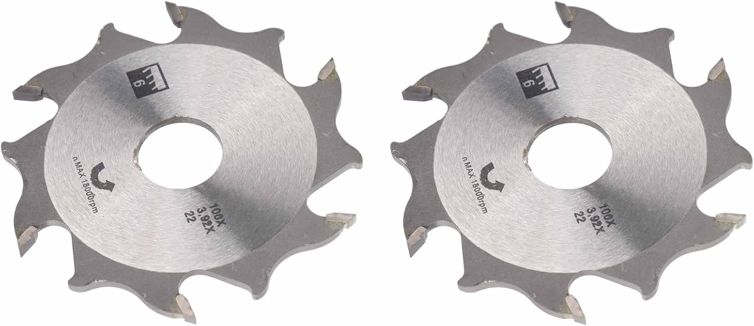 100mm / 4inch Carbide Biscuit Jointer Blade For Biscuit Jointer Cutter Replacement for Woodworking
