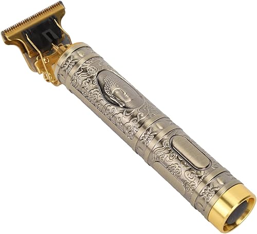 Miniatura 6 de Ymiko Cortadora de pelo, cortadora de pelo eléctrica, recargable, eléctrica, cómoda, duradera, 600 mAh, para salón