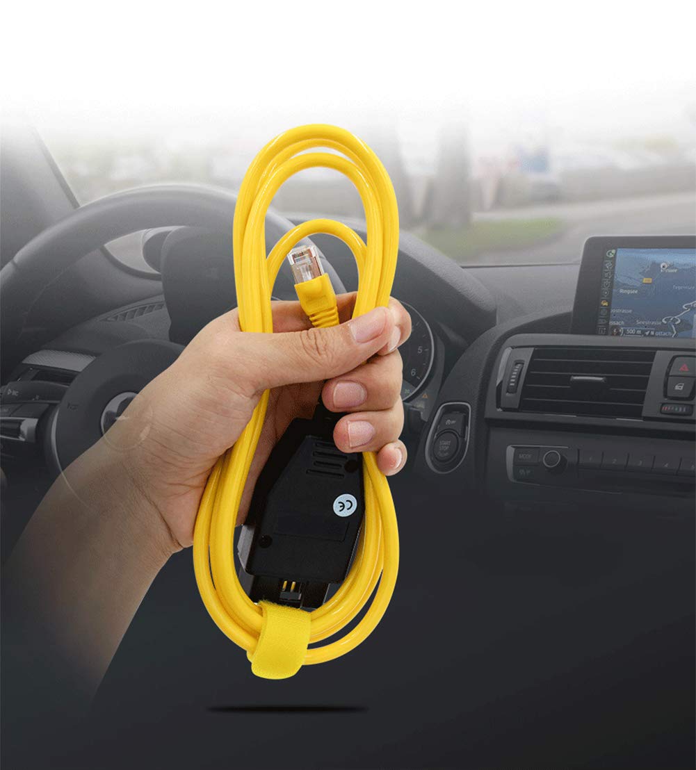 ENET OBD2 diagnostyka i kabel kodujący, MasoAuto korzystanie z kabla interfejsu BMVV z E-SYS ISTA Dr. Gini we wszystkich pojazdach z serii BMW i Mini F