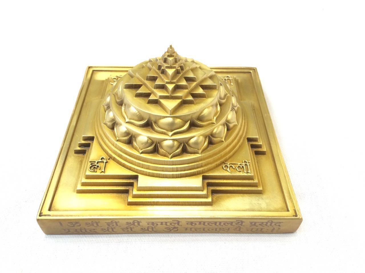 Divya Shakti Shree Yantra in Ashtadhatu 2.5 kg for Diwali Pooja