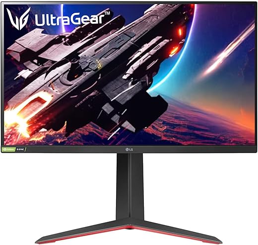 LG Ultragear QHD Nano IPS (27 inches / 68.5 cm) 165 Hz, 180 Hz 1ms, Nvidia G-Sync Compatible, FreeSync Premium, VESA Display HDR 400, HDMI, Gaming…