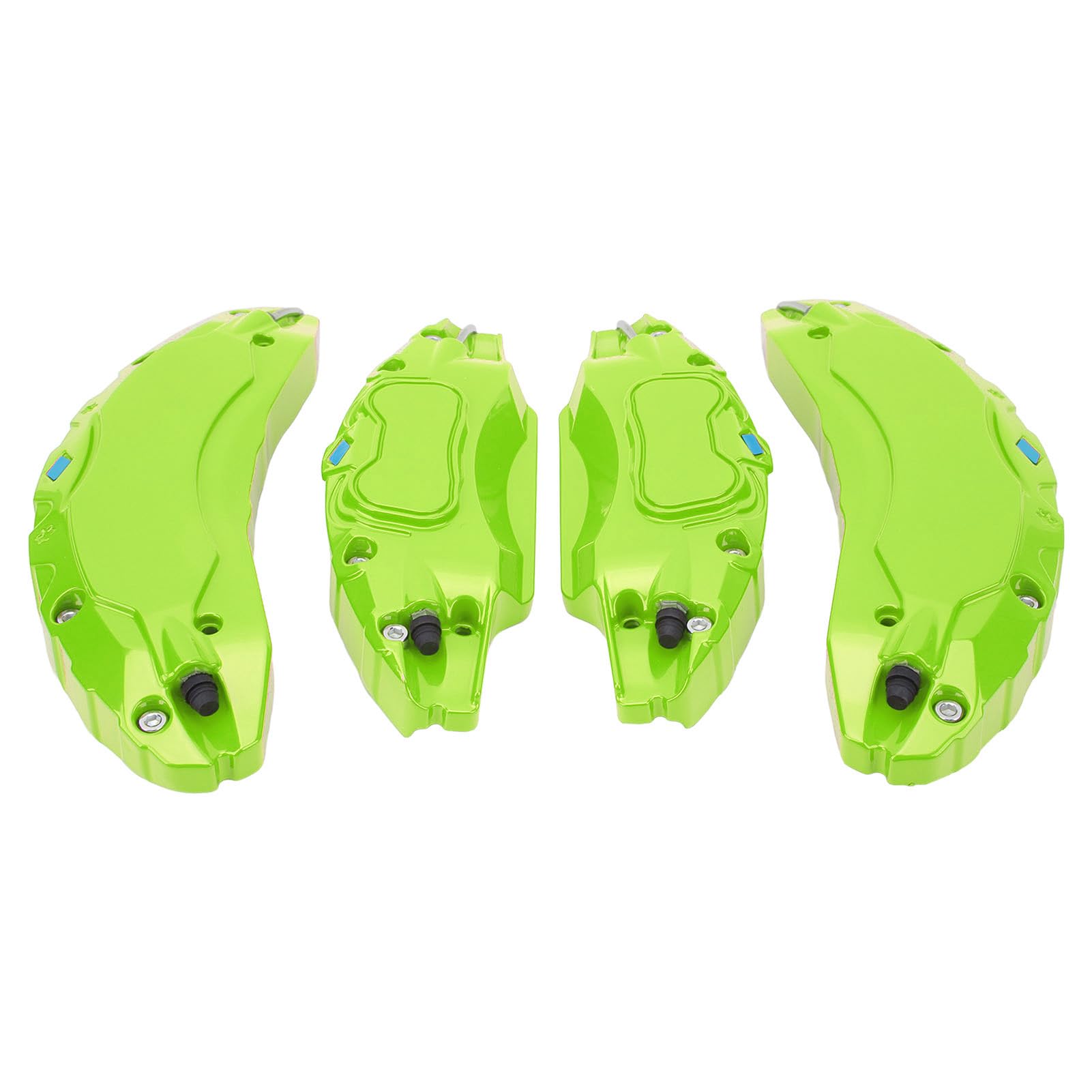 VBESTLIFE Cubierta de Pinza de Coche para Ruedas Modelo 3 18 19 Pulgadas, Aleación de Aluminio, Protector de Cubiertas de Pinza de Freno de Disipación de Calor Deportivo, 4 Piezas 2017-2023, Juego