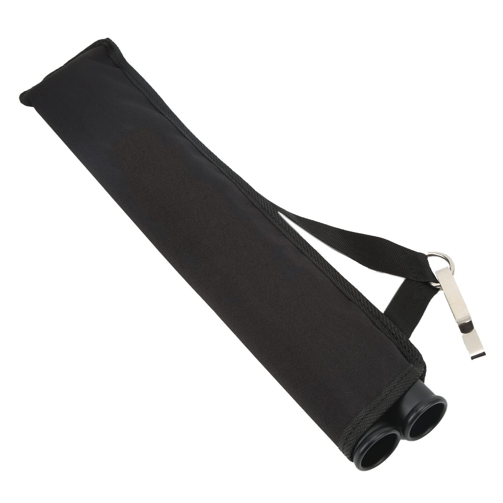 Archery Arrow Holder, Two Arrow Tubes Archery Quiver Molded Oxford Cloth Anti-Snag Metal Buckle for Target Practice