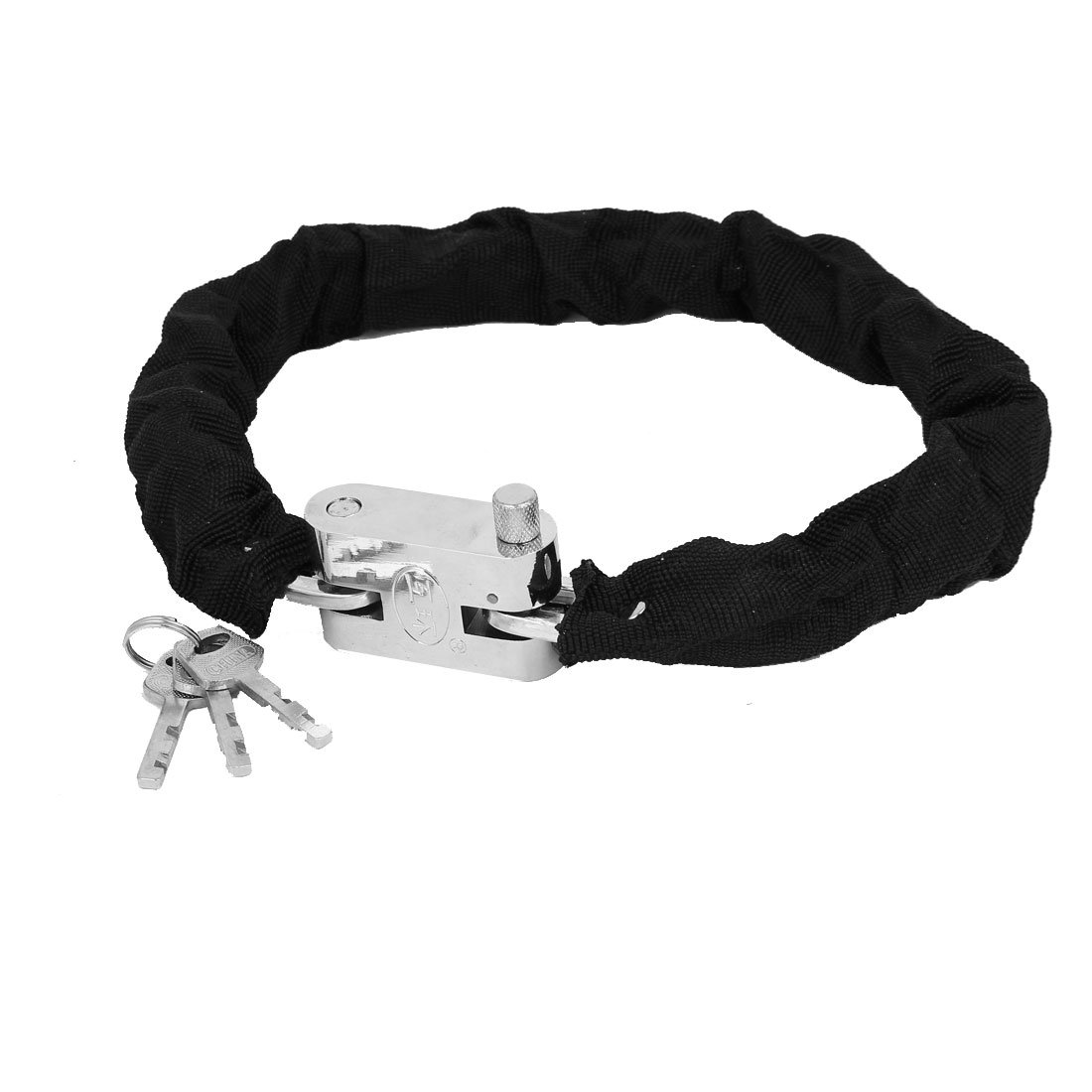 Aexit Cycling Bike Bike Locks Bicycle Security Chain Lock Padlock 65cm Length U-Locks w Keys
