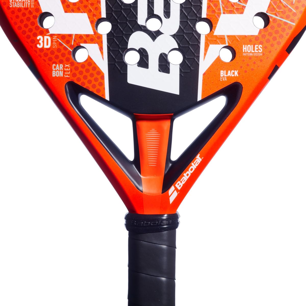 Babolat Veron Juan Lebron 3.0 - Racchetta da paddle (arancione/nero)