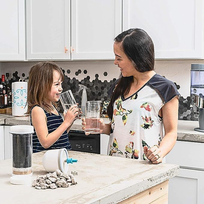 Miniatura 3 de Cartucho de filtro para Nikken Aqua Pour (1361) - Reemplazo avanzado para el sistema purificador de filtro de agua por gravedad 1360 - Sistema de