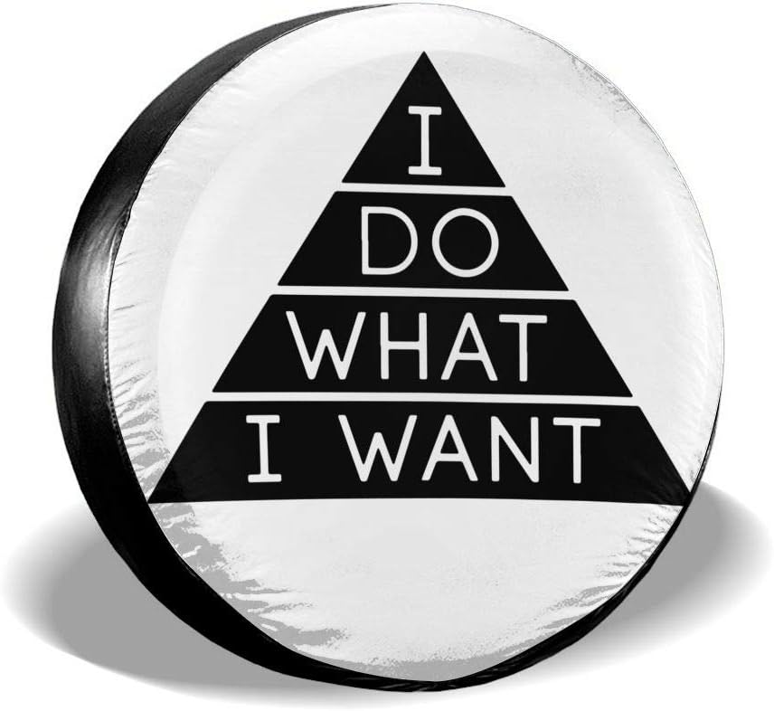 Bosb00 I Do What I Want Spare Tire Wheel Cover for Truck Jeep RV Ect. Automotive