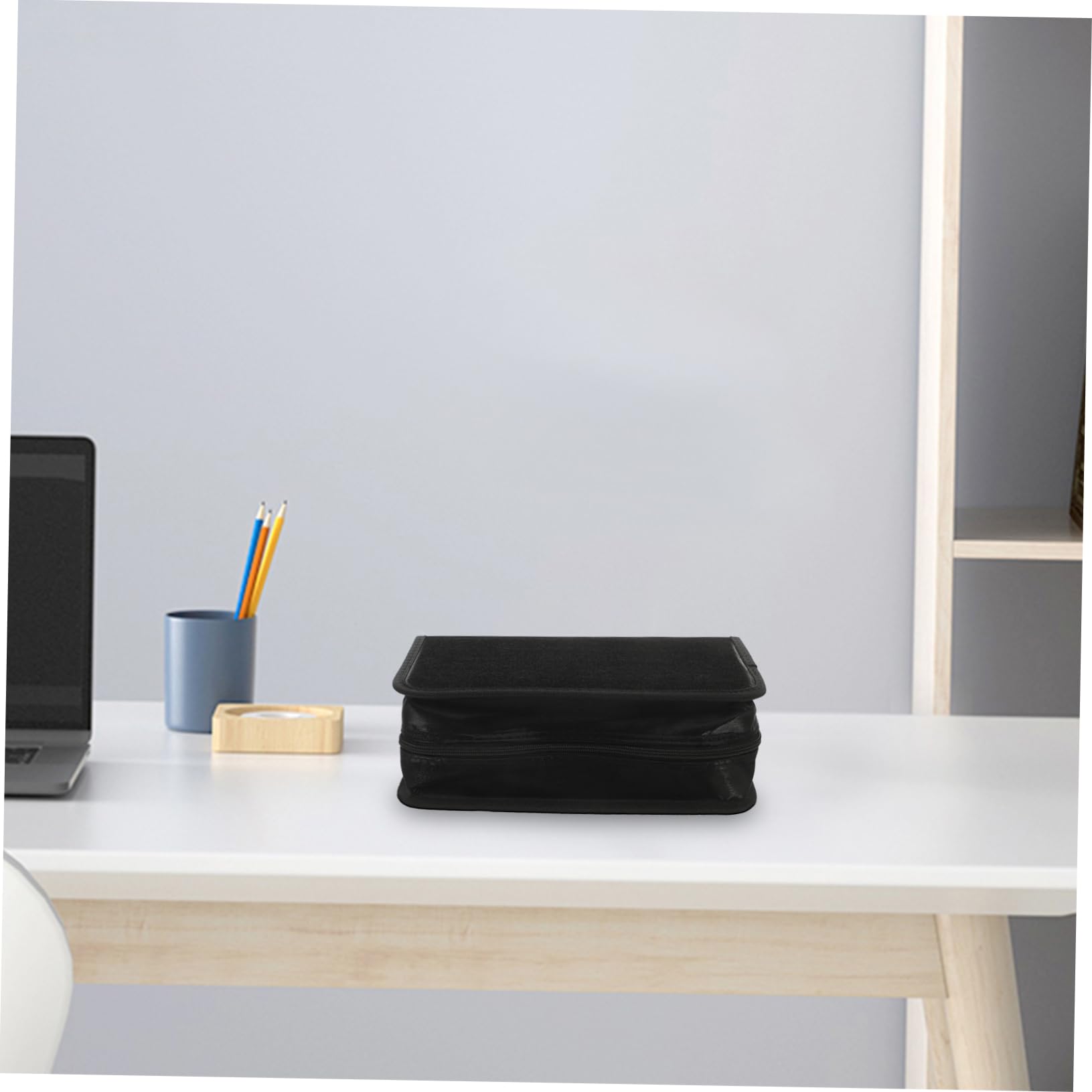 ULTECHNOVO 3piezas Estuche CD Capacidad Funda De Almacenamiento Portátil para y DVDs Organizador Compacto y Ligero Protección Eficaz contra Arañazos para Viajes y Hogar