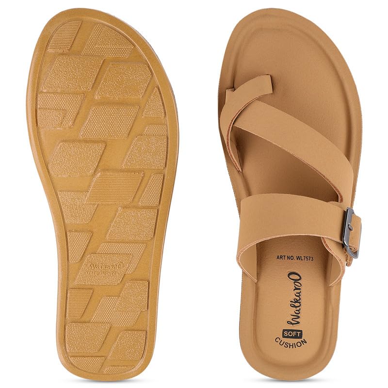 Image of WALKAROO Fashion Sandals for Women with Cushion Sole, Light Weight and Comfortable for Casual Wear - WL7573
