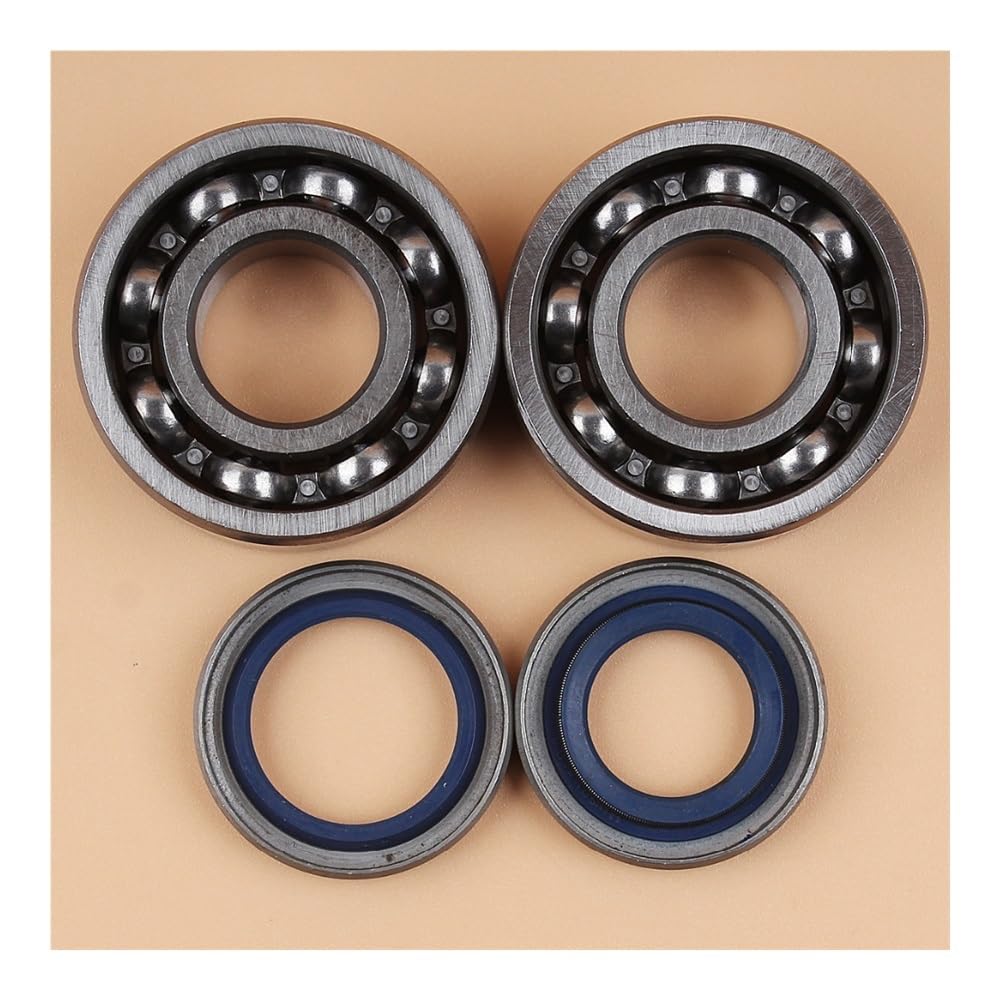 Kit de retenes Aceite y rodamientos Bolas del cigüeñal cárter for Motosierra (repuestos) 362, 365, 371, 372 XP, Gasolina