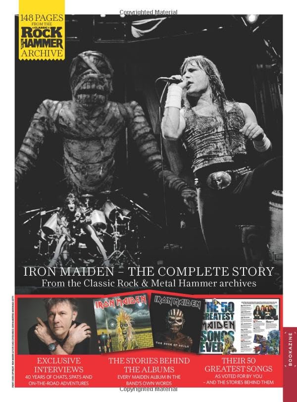 Classic Rock Special: Iron Maiden / The Complete Story & Ultimate Collector's Fan Book for Iron Maiden Fans: The Ultimate Guide to the Legends of Heavy Metal image 3