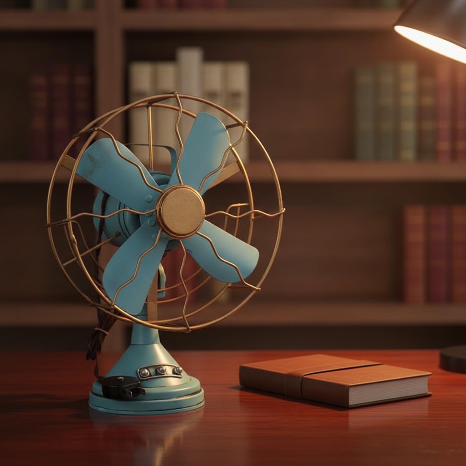 Eléctrico Vintage Hojalata Compacto Estable para Restaurantes, Semi Dorado