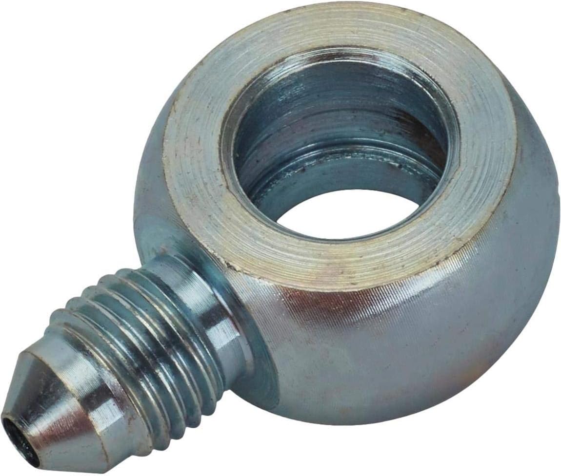 Speedway Motors 7/16 Inch to -3 AN Banjo Bolt Brake Fitting Universal Fit for Replacing Rubber Brake Hoses with Stainless Steel Lines Easy Plumbing Solution
