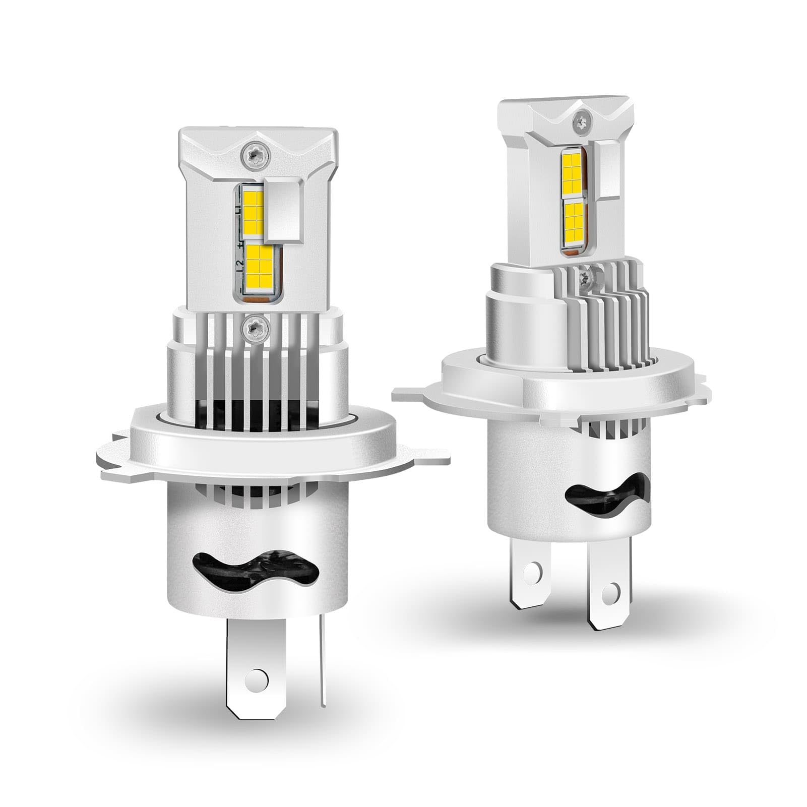 H4 Lampe Auto Halogen 12V 60/55W – Scheinwerfer H4 Birnen Extra Hell 6000K, Abblendlicht & Fernlicht