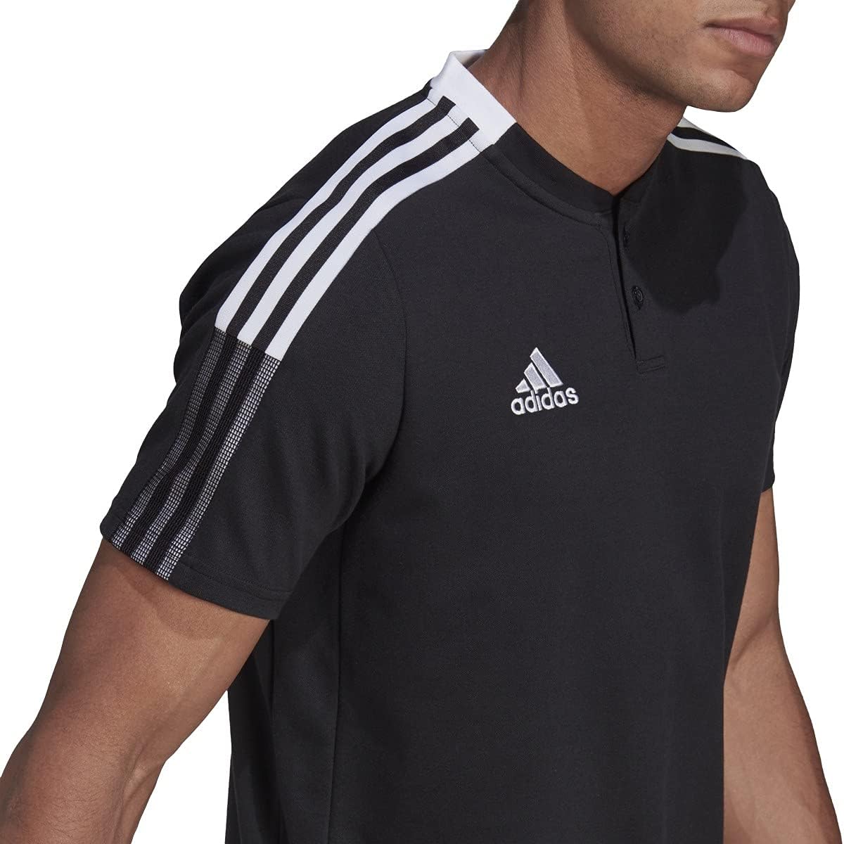 adidas Tiro 21 Polo - Men's Soccer XS Black