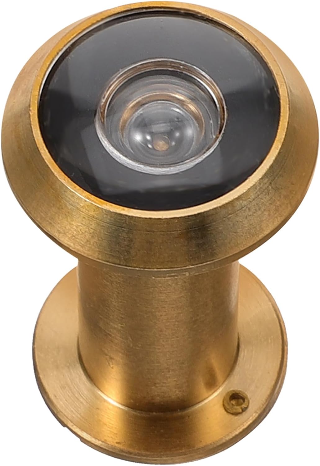 jojofuny 200degree Adjustable Peephole Door Viewer Replacement for Front Door Pure Copper Privacy Cover
