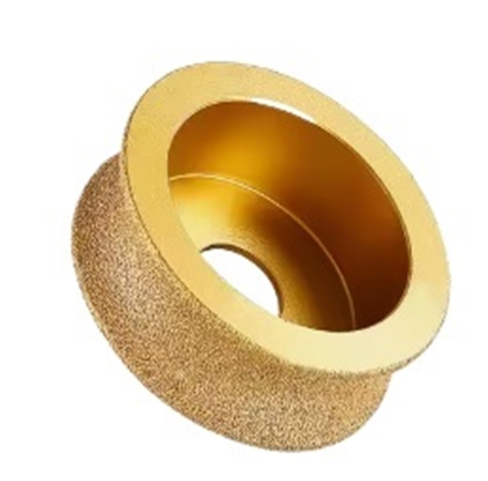 Mola per la rettifica dei profili dei bordi 1pc mola lucidante rotonda con diamante brasato sotto vuoto a secco, diametro 20mm, mola in ceramica for piastrelle, marmo, granito, pietra(20mm)