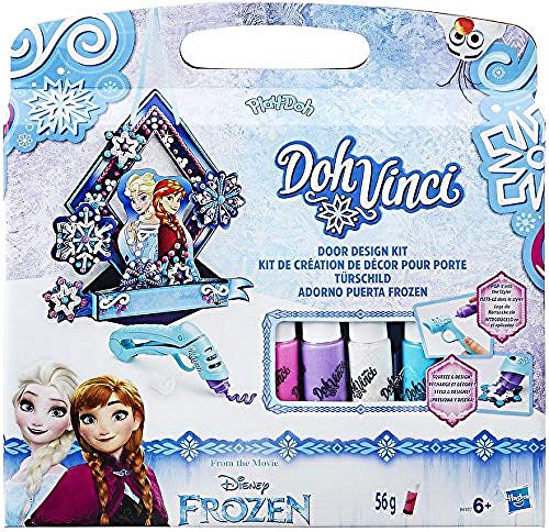 Preisvergleich Produktbild Hasbro DohVinci B4937ES0 - Die Eiskönigin - Türschild, Bastelspielzeug