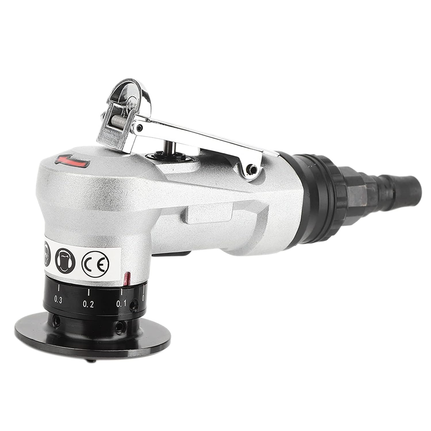 Angle Cutting Tool, KP-5702 Pneumatic Chamfering Machine Mini Linear Hand Held Right Angle Burr Trimming Tool 45°, Power Random Orbit Sanders