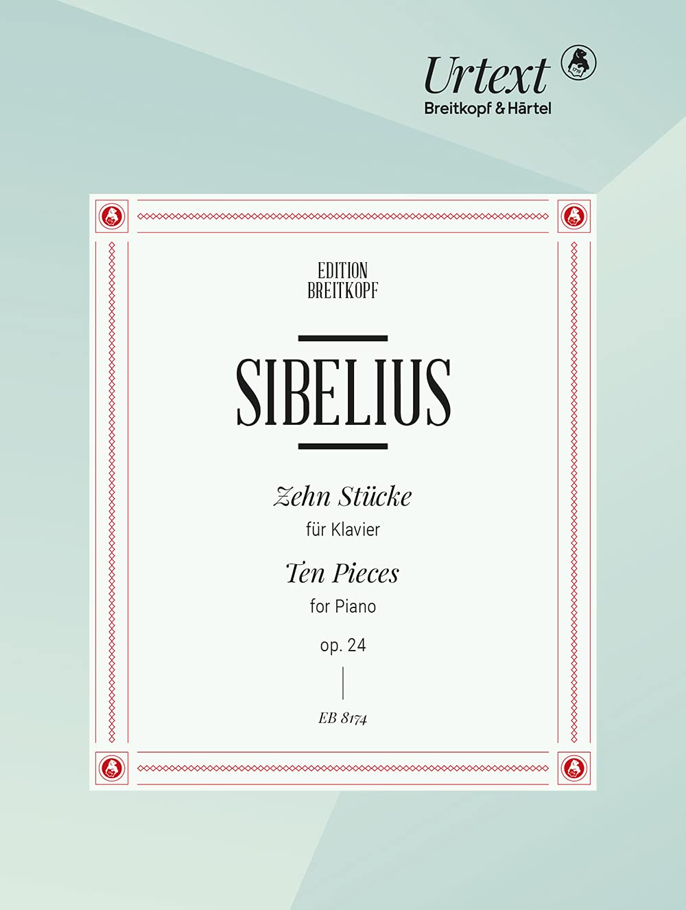 Zehn Stucke Op. 24 Piano, Sibelius Jean - Les Prix D'Occasion Ou Neuf