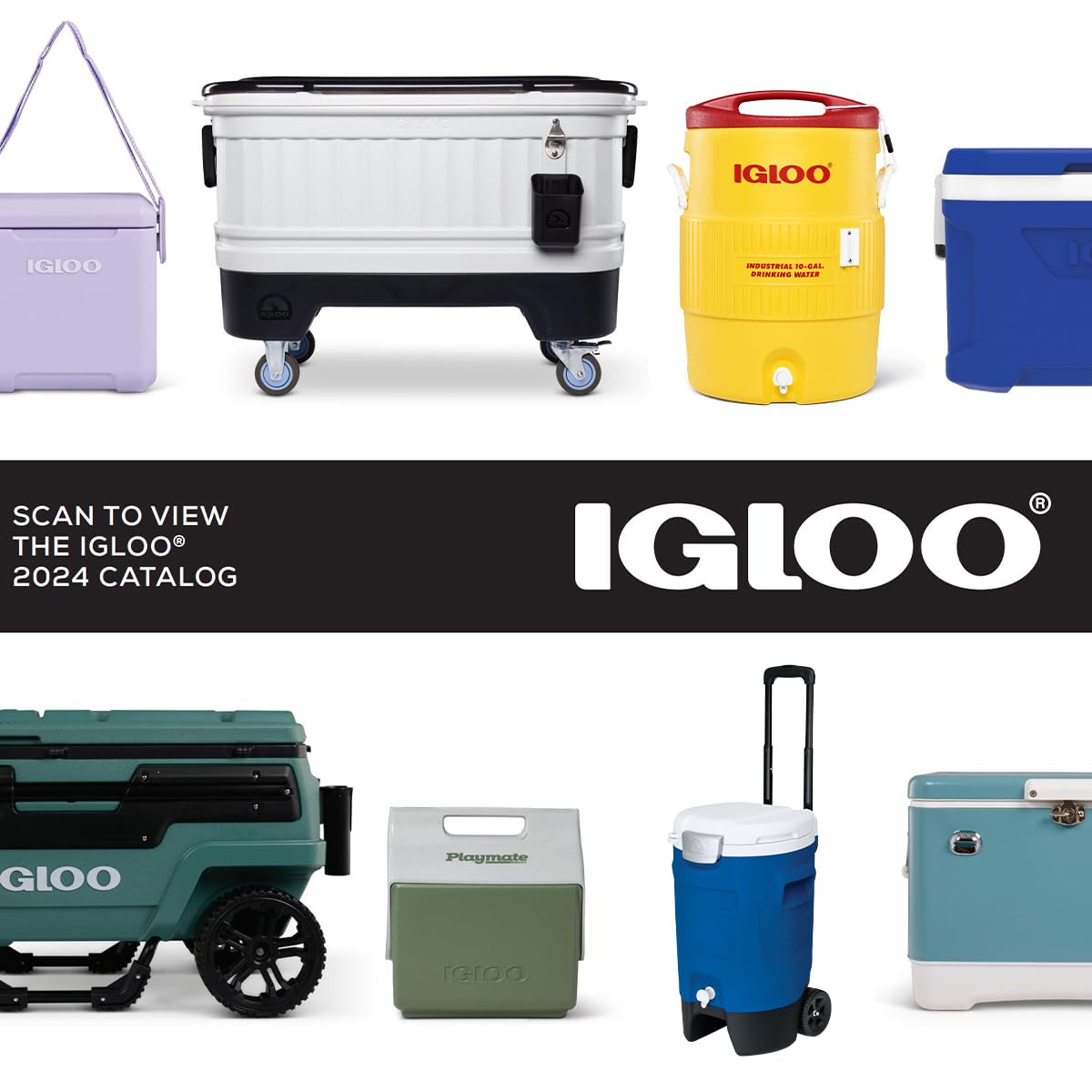 Igloo bidon de boisson 5 gallons, bidon d'eau isolé avec robinet, environ 18,9 L, récipient à boisson, distributeur de boisson pour le camping, le sport et les loisirs