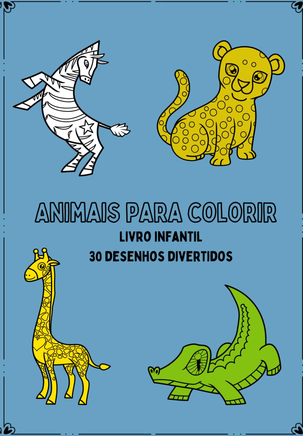Livro para Colorir: 30 desenhos divertidos para pintar e relaxar