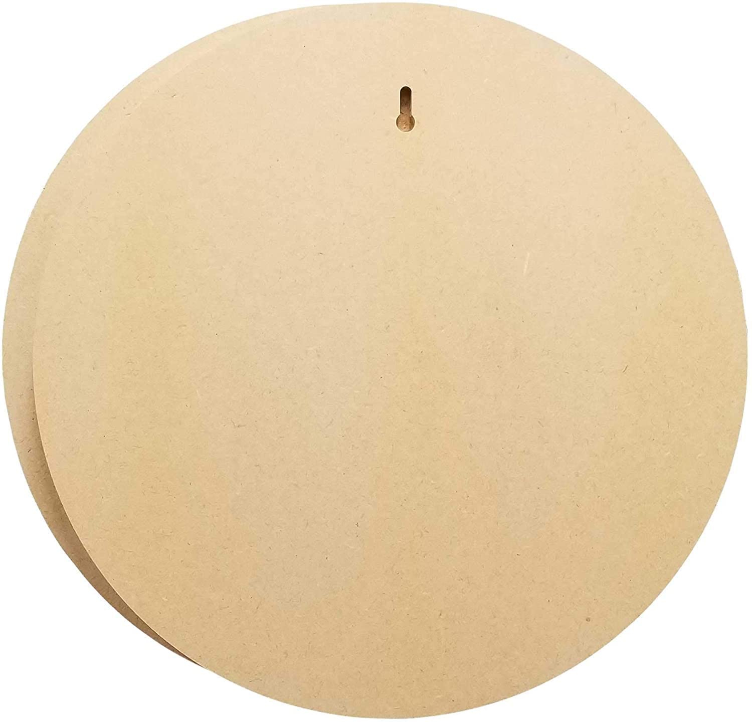 Pack of 2 MDF Board Round Shape (12In x 12In) 2.5 mm Unfinished Wooden Shape Art Panel Wood Boards for Crafts DIY Plaque Plank Cutout Blank Sign Tray Artist Painting Board-image-22