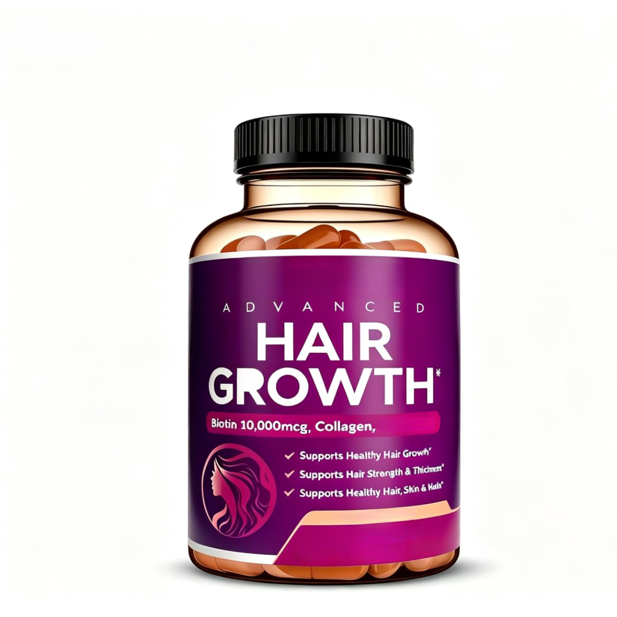 Supporto per la cura dei capelli -Supporta il mantenimento di capelli sani. | Migliora la tenacità dei capelli; sostiene capelli, pelle e unghie; promuove un ambiente sano del cuoio capelluto.