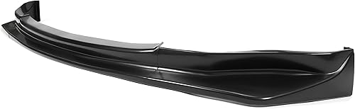 Miniatura 9 de KUAFU Borde de parachoques delantero compatible con Nissan 350z 2003-2005 3 piezas kit de cuerpo divisor de alerón color negro