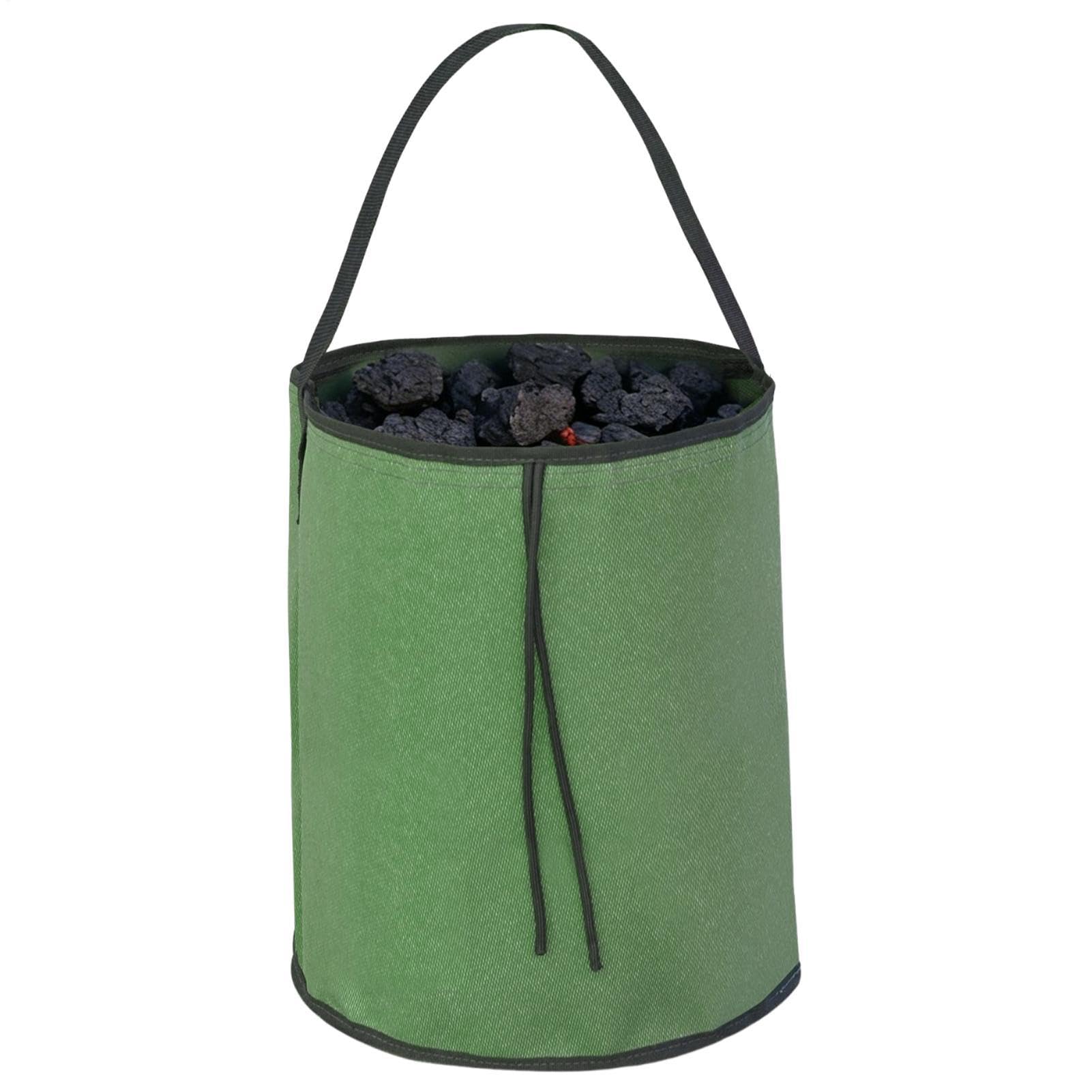 Sac de rangement à charbon idéal pour camping, pique-nique et jardin
