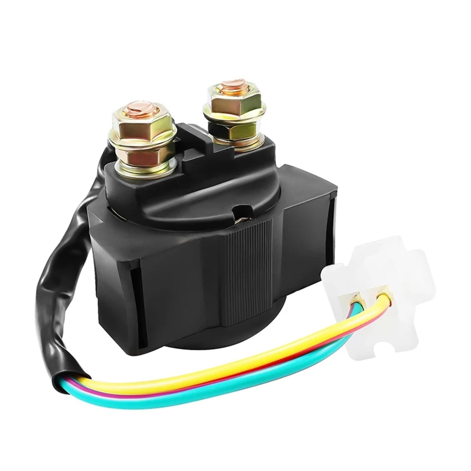 Compatibile con TRX300 TRX300FW Fourtrax 1988-2000 per TRX300EX per Sportrax 1994-2006 Solenoide di Avviamento Moto per Relè 35850-HC4-000 Relè di avviamento per Moto(1 pc)