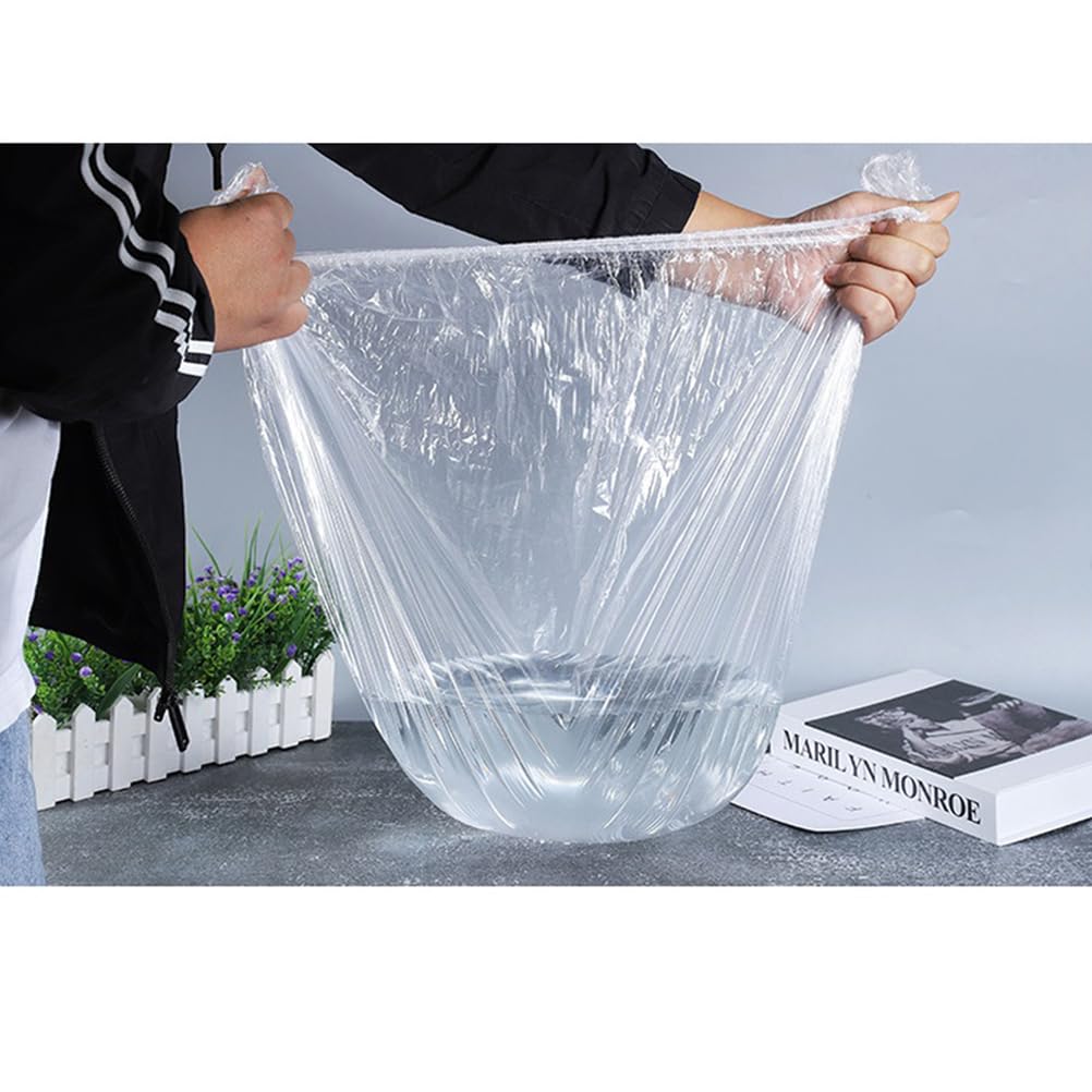 Ipetboom Einweg Beutel für Fußbadewanne: 100 Stück Einweg Fußbad Tasche Fussbad Liner mit Gummizug, Hygienische Fußpflege bei der Pediküre, Schoner der Fussbadewanne Tüten Geeignet Spa Bad