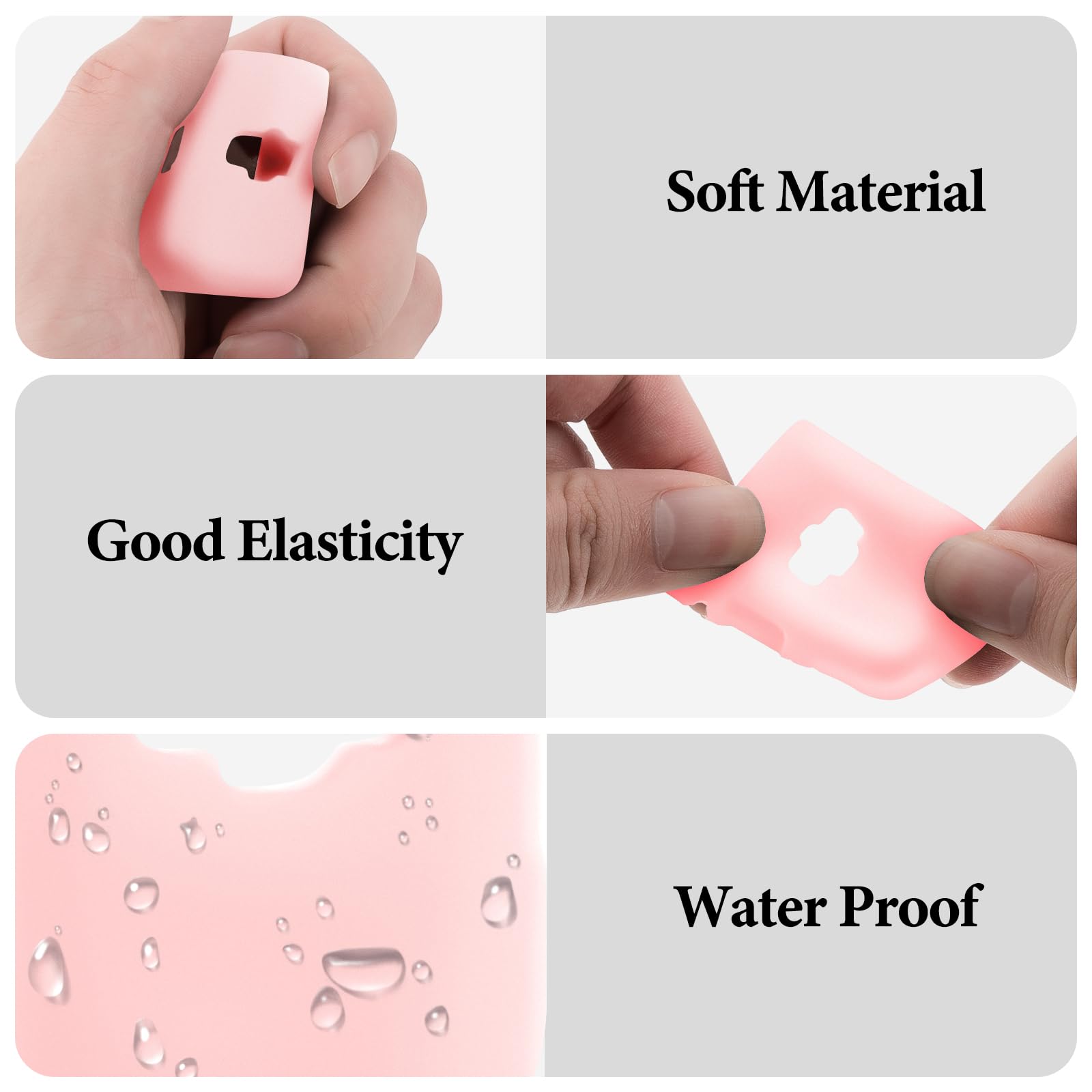 GEEKRIA for Creators Microphone Case Cover Compatible with DJI Mic 2 Transmitter, Mic Silicone Protective Skin - Image 4