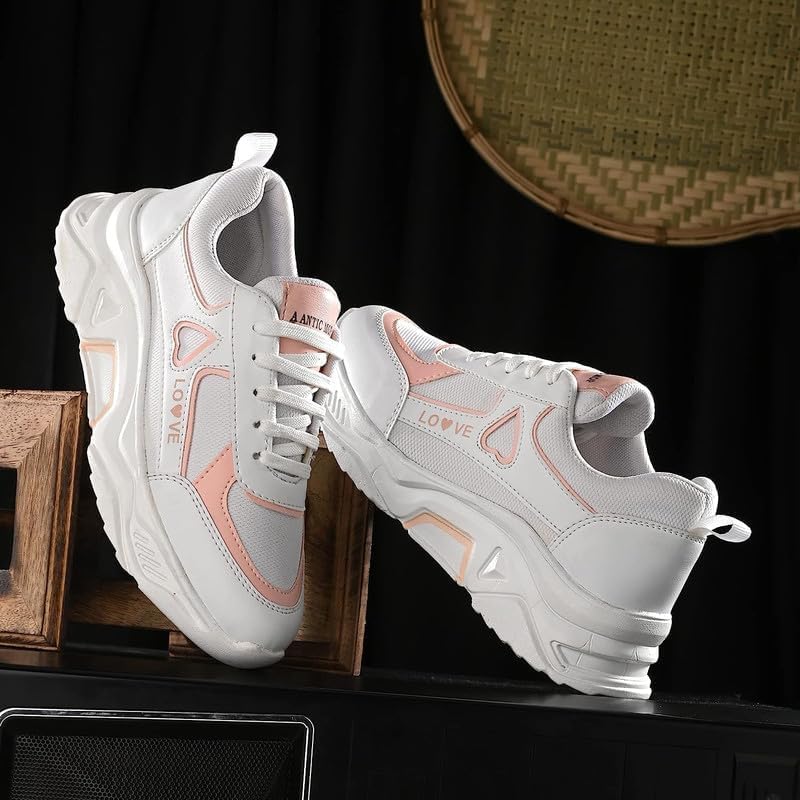 Doctor Walk Shoes for Women | Soft Comfortable | Breathable | Fashionable | Stylish | Trendy | Super Soft | Lightweight | Anti-Slip Sole | Indoor & Outdoor | (A-15) (Black) 7 61D 2V9zE8L