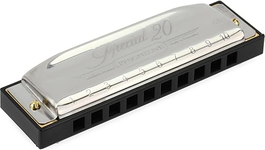 Hohner 560 Special 20 Armónica Bundle Con Funda De Transporte, Manual Para Principiantes Y Paño De Pulido Austin Bazaar - Key Of C - Foto 2