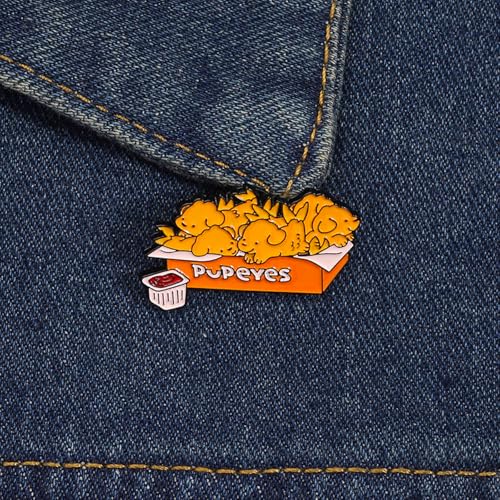 Image of Cute Enamel Pins Cartoon Lapel Pin Brooch Badge for Backpack Jackets Funny Tiger Pins for Gift Anime Enamel Pin for Clothing Hat Decoration