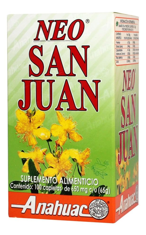 Vitamínicos, Suplemento Neo Sann Juan by Gaero Shop | Caja Con 100 Cápsulas | Anáhuac | Sabor Natural